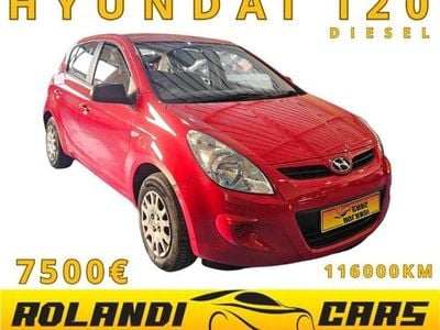 Brugt Hyundai i20 Comfort 75 HK (55 kW) 2011 Rød Hatchback