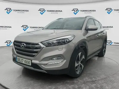 Usado Hyundai Tucson 185 CV (136 kW) 2018 Blanco SUV