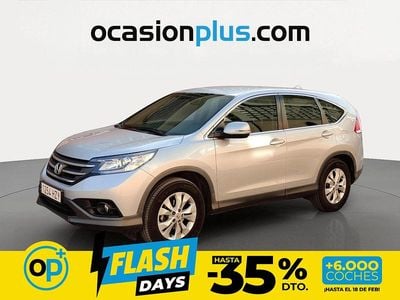Usado Honda CR-V Elegance 120 CV (88 kW) 2014 Gris plata SUV