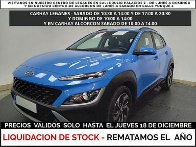 Azul Usado 2021 Hyundai Kona SUV | 16.290 € (Precio justo)