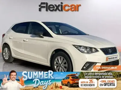 Usado Seat Ibiza XCELLENCE 110 CV (80 kW) 2021 Blanco Utilitario