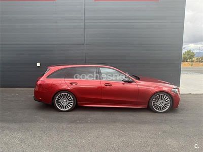 Rojo Usado 2021 Mercedes C220 Familiar | 40.500 € (Caro)