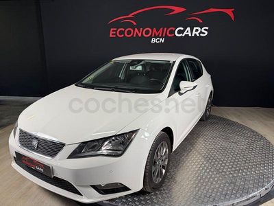 Usado Seat Leon I-Tech 105 CV (77 kW) 2014 Blanco Berlina