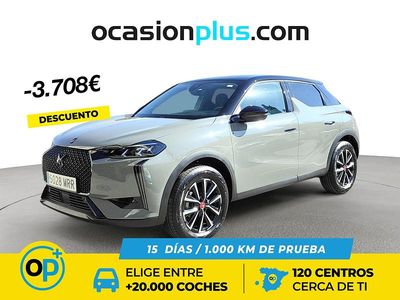 Gris / plata Usado 2024 DS Automobiles DS3 Performance SUV | 18.790 € (Precio justo)