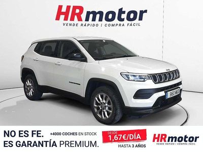 Usado Jeep Compass Night Eagle 130 CV (95 kW) 2023 Blanco SUV