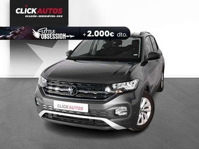 Usado VW T-Cross Advance 110 CV (80 kW) 2023 Gris SUV