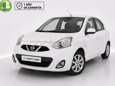 Usado Nissan Micra Acenta 80 CV (58 kW) 2015 Blanco Utilitario
