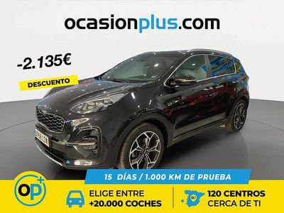 Usado Kia Sportage GT-Line 136 CV (100 kW) 2020 Negro SUV