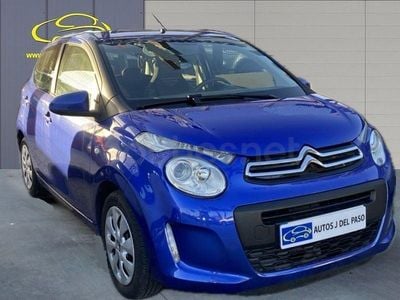 Usado Citroën C1 Shine 72 CV (52 kW) 2021 Azul Utilitario