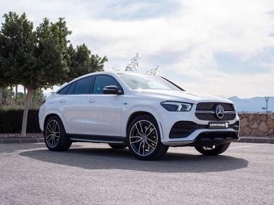 Usado Mercedes GLE350 320 CV (235 kW) 2021 Blanco Coupe