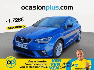 Usado Seat Ibiza FR 115 CV (84 kW) 2025 Azul Utilitario