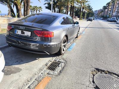 Usado Audi A5 Sportback 190 CV (139 kW) 2015 Negro Utilitario