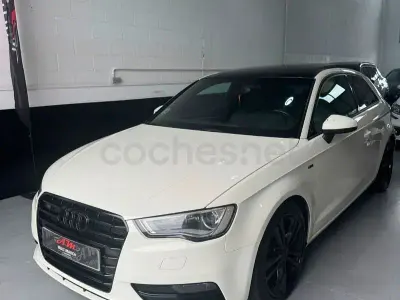 Usado Audi A3 Ambition 150 CV (110 kW) 2013 Blanco Berlina
