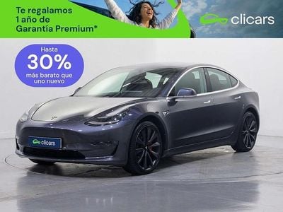 Usado Tesla Model 3 Performance 377 kW (513 CV) 2019 Gris Berlina