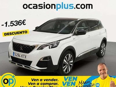 Usado Peugeot 5008 GT-line 131 CV (96 kW) 2019 Blanco SUV