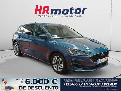 Usado Ford Focus Trend 121 CV (88 kW) 2022 Azul Utilitario