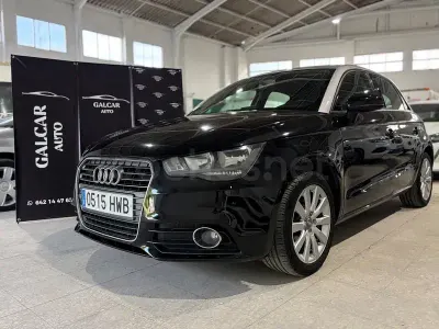 Usado Audi A1 Sportback Ambition 86 CV (63 kW) 2014 Negro Utilitario
