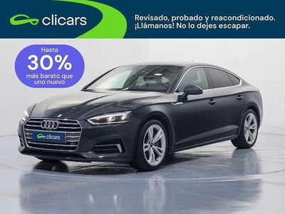 Usado Audi A5 Sportback Advanced 252 CV (185 kW) 2017 Gris Utilitario