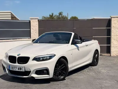 Begagnad BMW 218 M Sport 150 HK (110 kW) 2018 Vit Cab