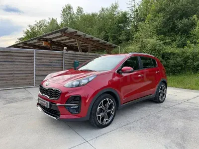 Usado Kia Sportage GT-Line 177 CV (130 kW) 2018 Granate SUV