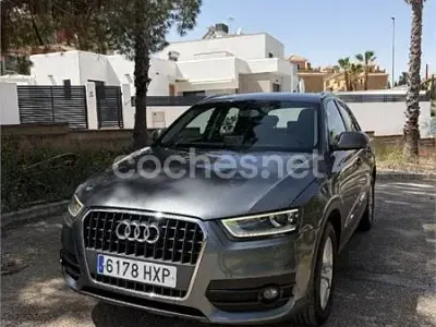 Usado Audi Q3 S-Line 150 CV (110 kW) 2014 Gris / plata SUV