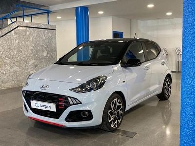 Usado Hyundai i10 N Line 101 CV (74 kW) 2021 Blanco Utilitario