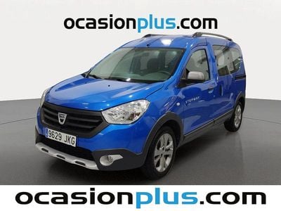 Azul Usado 2015 Dacia Dokker Stepway Monovolumen | 12.190 € (Precio justo)