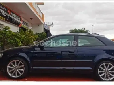 Usado Audi A3 Ambition 102 CV (75 kW) 2009 Azul Utilitario