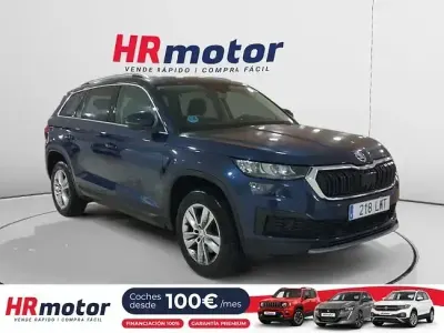 Usado Skoda Kodiaq Ambition 150 CV (110 kW) 2022 Azul SUV
