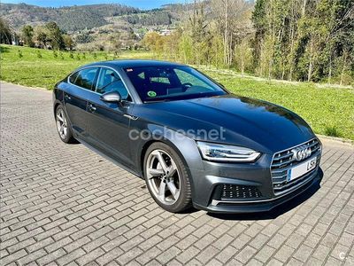Usado Audi A5 Sportback Sport 190 CV (139 kW) 2017 Gris / plata Utilitario