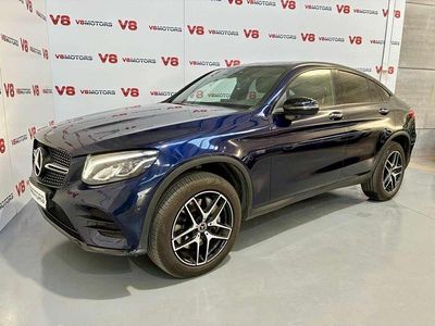 Azul Usado 2018 Mercedes GLC350 Coupe | 38.500 € (Caro)