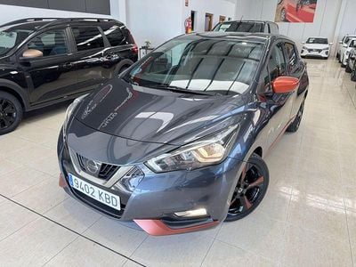 Usado Nissan Micra S 90 CV (66 kW) 2017 Gris / plata Utilitario