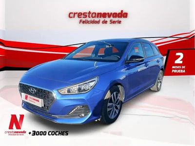 Usado Hyundai i30 120 CV (88 kW) 2019 Azul Utilitario
