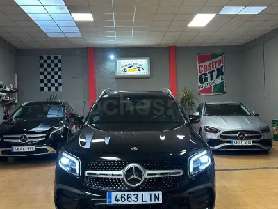 Usado Mercedes GLB200 150 CV (110 kW) 2021 Negro SUV