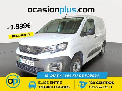 Usado Peugeot Partner S 98 CV (72 kW) 2022 Blanco Monovolumen