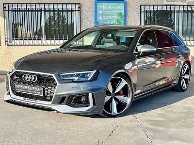 Usado Audi RS4 Exclusive 450 CV (330 kW) 2018 Gris / plata Familiar