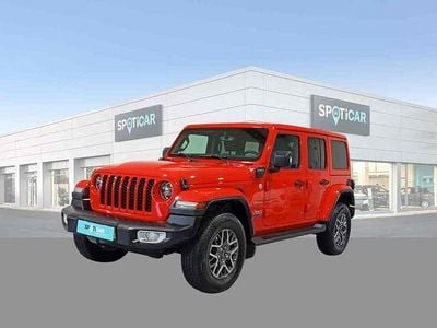 Usado Jeep Wrangler Sahara 380 CV (279 kW) 2021 Rojo SUV