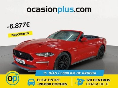 Usado Ford Mustang GT Convertible 450 CV (330 kW) 2022 Rojo Descapotable