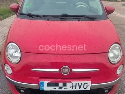 Usado Fiat 500 Lounge 69 CV (50 kW) 2008 Rojo Berlina