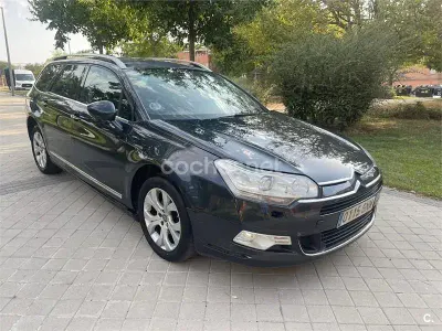Usado Citroën C5 Exclusive 138 CV (101 kW) 2008 Azul Berlina
