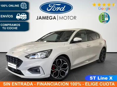 Usado Ford Focus ST-Line X 125 CV (91 kW) 2021 Blanco Berlina