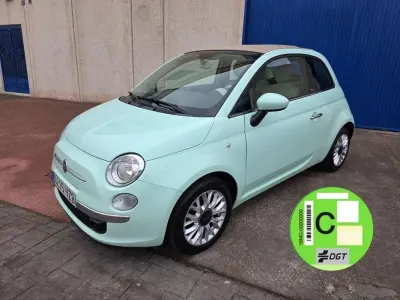 Usado Fiat 500C 69 CV (50 kW) 2014 Verde Descapotable