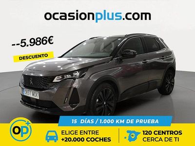 Usado Peugeot 3008 GT 130 CV (95 kW) 2023 Gris SUV