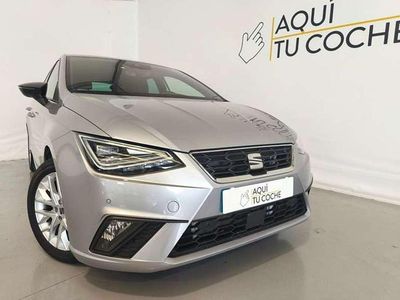 Usado Seat Ibiza FR 111 CV (81 kW) 2023 Gris Berlina