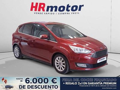 Rojo Usado 2016 Ford C-MAX Titanium Monovolumen | 10.690 € (Precio justo)