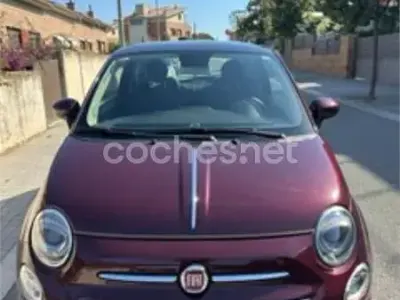Usado Fiat 500 Collezione 69 CV (50 kW) 2019 Granate Berlina