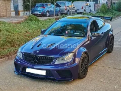 Usado Mercedes C220 170 CV (125 kW) 2012 Azul Coupe