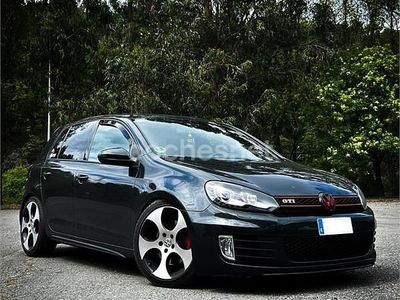Usado VW Golf VI GTI 210 CV (154 kW) 2011 Negro Utilitario