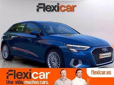 Usado Audi A3 Advanced Plus 110 CV (80 kW) 2022 Azul Berlina
