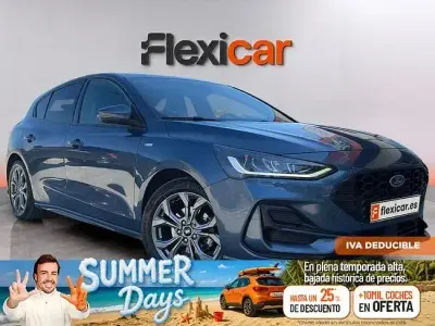 Usado Ford Focus ST-Line 125 CV (91 kW) 2023 Azul Berlina